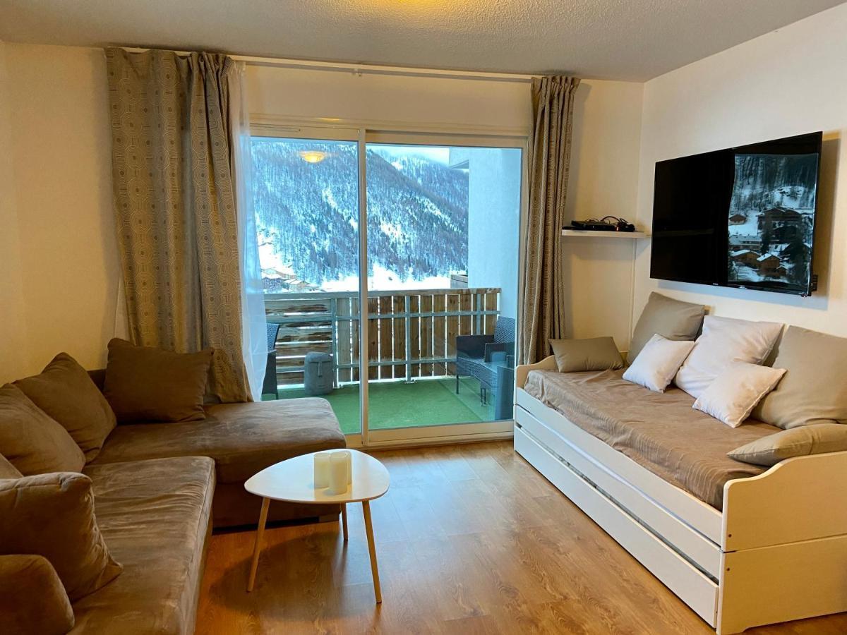 3 Pieces La Foux D Allos Vue Montagne Et Station Bagian luar foto
